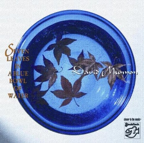 Seven Leaves in a Blue Bowl of Water